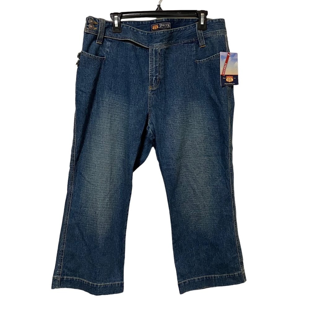 NWT Vintage 90s Y2K Capri Jeans NOS